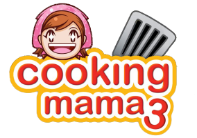Cooking Mama 3 title screen for Nintendo DS